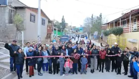 Entrega Alcalde tres calles Pavimentadas en Las Torres