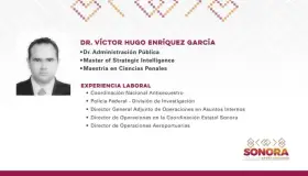 Propone gobernador a Víctor Hugo Enríquez como titular de la SSP