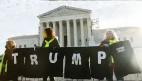 Arranca juicio para sacar a Trump de la boleta electoral en el Tribunal Supremo