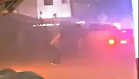 Fuerte persecución de la Guardia Nacional; hay detonaciones