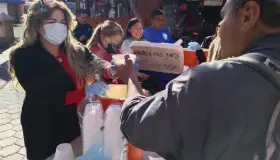 Entregan 167 platos de comida en Programa “Café, Pan y Abrigo”