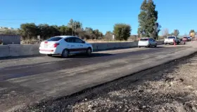 Rehabilitan tramo afectado en la Carretera Internacional
