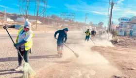 Intensifica Imagen Urbana barrido en varias avenidas