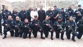 Recibe la Comisaría de Seguridad Pública nuevo armamento