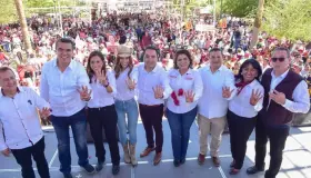 Inicia fórmula ganadora de Morena, Lorenia Valles y Heriberto Aguilar el camino al Senado de la República