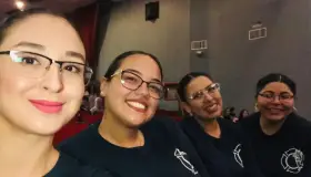 Un sueño cumplido; mujeres ‘tragafuegos’