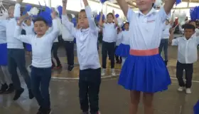 Celebran kermés de apoyo escolar en primaria Diego Rivera