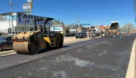 Avanzan trabajos de obras en la Ruiz Cortines