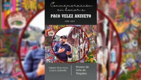 Convocan a muestra de Paco Vélez Anzueto