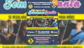 Regalarán bomberos sillas para carro en campaña “Viaja seguro en Semana Santa”