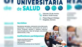Convocan a jornada de salud en plaza Miguel Hidalgo