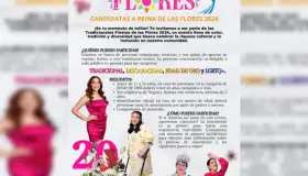 Abren convocatoria para certamen de la Reina de las Flores