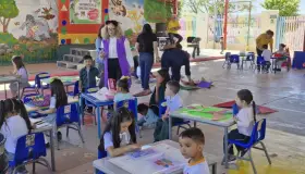 Disfrutan Feria de Matemáticas Constructivas en preescolar de Nogales