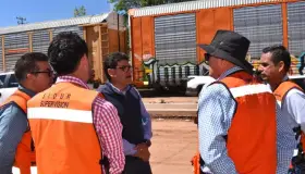 Supervisan el avance de la avenida Ruiz Cortines