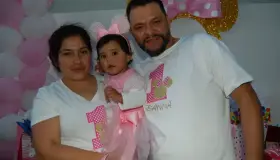 Danna sopla su primera vela