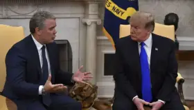 Trump dice que Colombia envía criminales y drogas a EE.UU.
