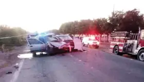 Mueren 4 en carreterazo