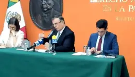 Breve, pero sustanciosa, reunión con Jared Kushner: Ebrard