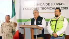 Listo Sonora para
temporada de lluvias