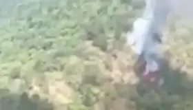 Hallan cuerpos de marinos que iban en helicóptero siniestrado ayer