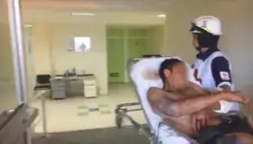 Localizan persona
lesionada en la calle