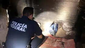 Descubren narco
túnel inconcluso