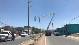 Mejora alumbrado público en colonias