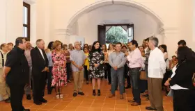 Entrega restauración de templo antiguo