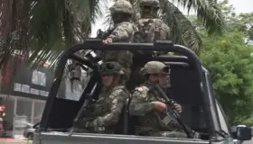 Llegan mandos militares a frontera sur de México