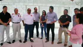 Apoya Alcalde construcción de la Estación de Bomberos