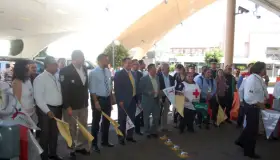 Banderazo al Programa Paisano