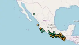 Despierta ‘ola’ de 5 sismos a habitantes de Chiapas y uno en Oaxaca