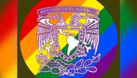 UNAM se viste de colores en apoyo a LGBT+ y 'revienta' las redes
