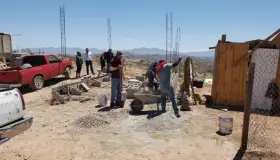 Construyen vivienda a familia vulnerable