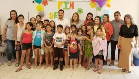 Aprovechan los niños campamento de verano