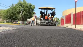 Repavimentan calles del Hospital General