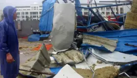 Azota tifón 'Lekima' a China; hay 18 muertos y 14 desaparecidos