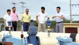 Mejora servicio de agua potable