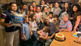 Ernesto Meza festeja 77 años de vida