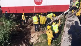 Localizan dos cuerpos arrastrados por arroyos