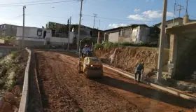 Notable avance en obra de pavimento