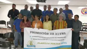 Visita Nogales candidato a Secretaría General de STAUS