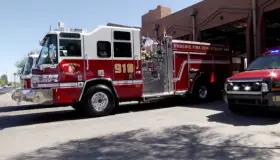 Disparan contra varios bomberos