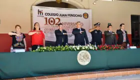 Celebran 102 Aniversario de Constitución 