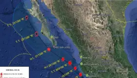 Activan Plan Marina en costas del Pacífico mexicano por ‘Lorena’