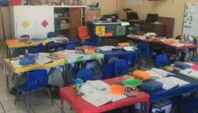 Realizan simulacro en Jardín de Niños