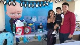 Andrés Santiago festejó en grande