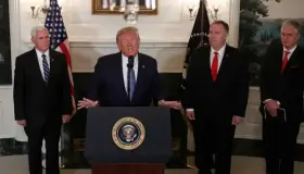 Anuncia Trump alto al fuego en Siria e indulta a Turquía