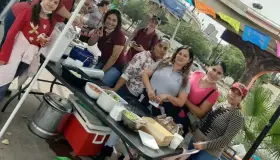 Disfrutan de convivencia en Kermes