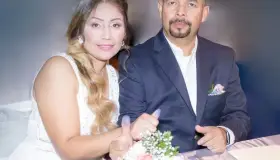 Yasmin y Ramón contraen matrimonio civil